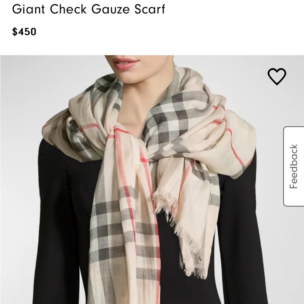 Authentic Burberry Scarf